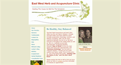 Desktop Screenshot of eastwestclinic.net